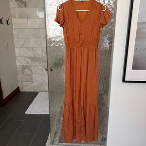 NEW Baltic Born burnt orange midi dress